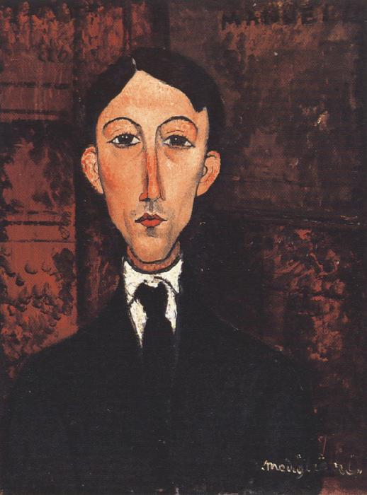 Amedeo Modigliani Portrait of Manuell (mk39) oil painting picture